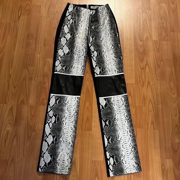 I AM GIA vegan leather pants size S - Picture 1 of 8